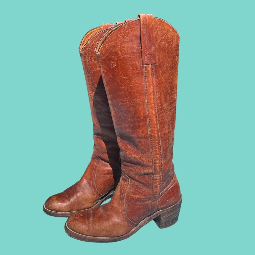 Vintage Frye Campus Boots